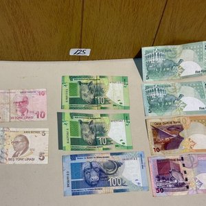 Lote de Billetes de Turquía, Sudáfrica y Qatar - Bien Conservados - imagen 3