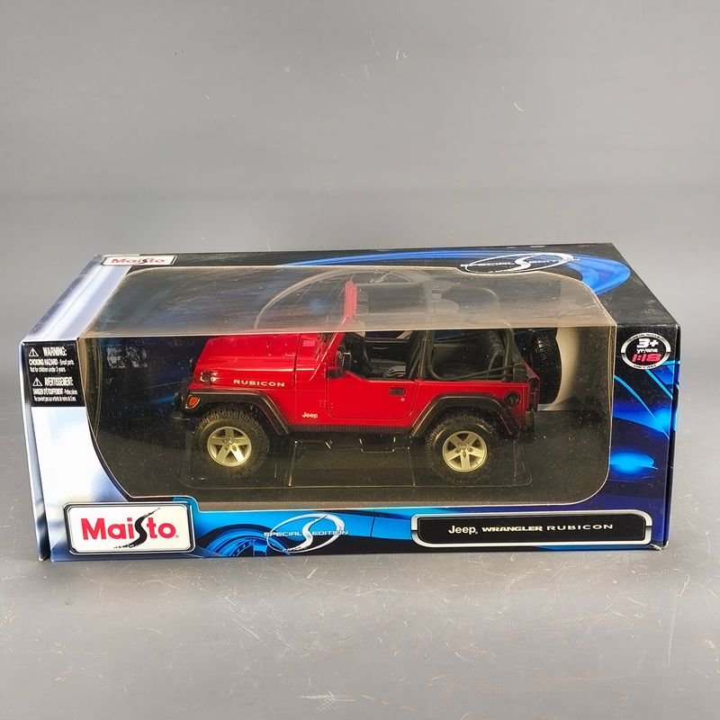 Maisto Jeep Wrangler Rubicon 1/18 Escala Colección