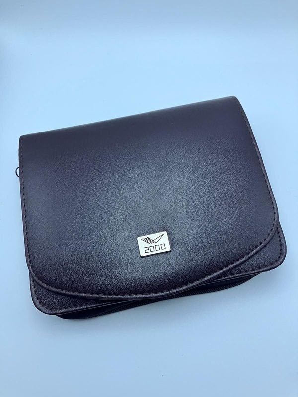 Lote de Carteras Marrones con Agenda "Advantage Organizer"