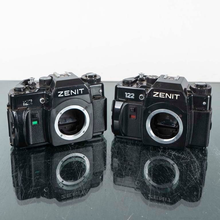 2 Cámaras Fotográficas Zenit 122 Vintage