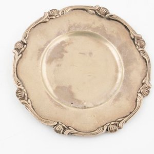 2 Platitos de Plata 925 con Bordes Decorados - imagen 3