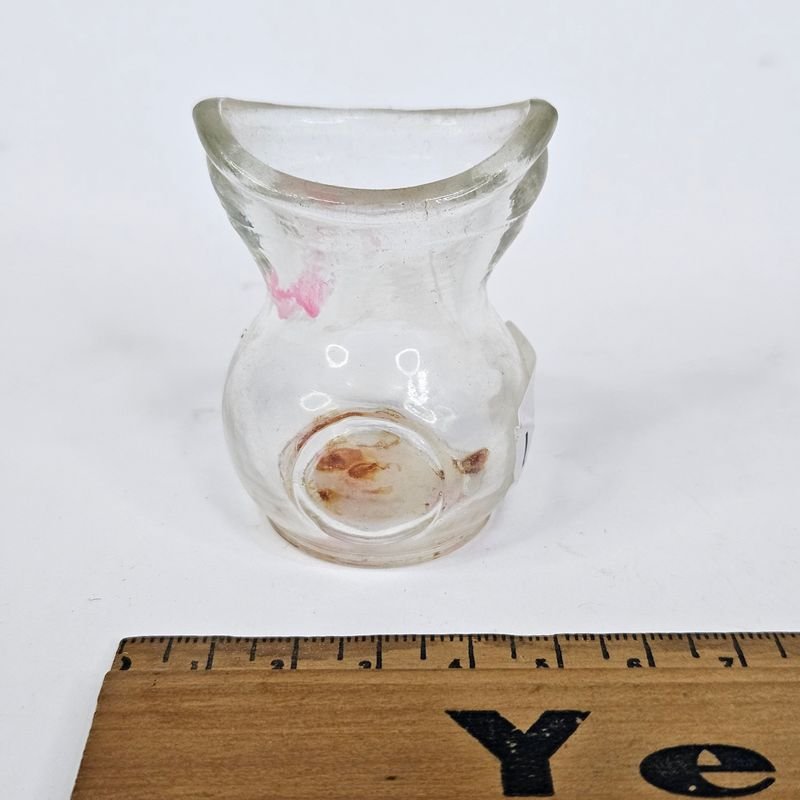 Lava ojos de vidrio antiguo