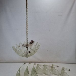 Lote anterior: Araña de Cristal Transparente con Hojas Decorativas Caladas