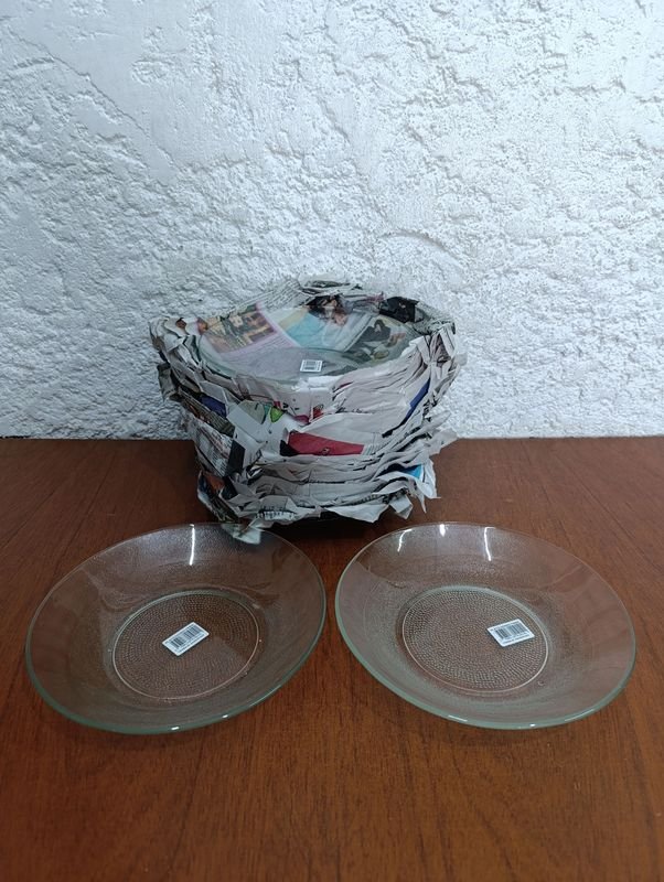 Platos de Vidrio Durax en Excelente Condición