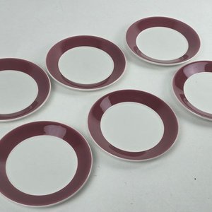Vajilla Inglesa Duraline Super Vitrified: Platos y Bowls Blancos con Borde - imagen 5