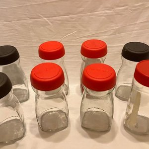 Lote de 7 Frascos de Vidrio Vacíos para Café con Tapas - imagen 2