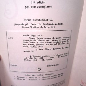 Tereza Batista Cansada de Guerra - Jorge Amado - 1ra Edición 1972 - imagen 3