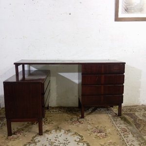Cómoda Extensible de Madera Oscura con 7 Cajones - imagen 4