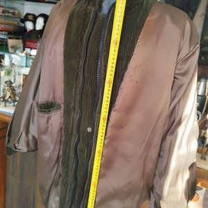 Campera de Pana Gruesa Verde/Marrón con Capucha y Abrigo Interior - imagen 11