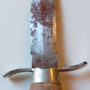 Cuchillo de Caza Erik Frost Mora Suecia con Vaina de Cuero - imagen 3