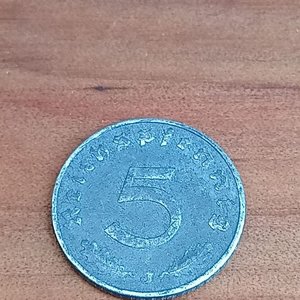 Moneda Alemana 5 Pfennig Tercer Reich 1940 - imagen 2