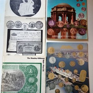 Lote siguiente: Lote de 5 Catálogos Numismáticos Americanos de Subastas de los Años 80