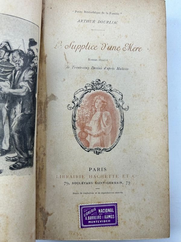 Libros franceses antiguos de Zola, Richepin y Lemoine - imagen 6
