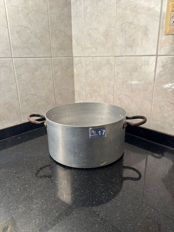Olla Grande de Aluminio con Asas, 30 cm Diámetro - imagen 1