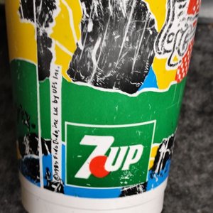 Vaso Coleccionable 7UP Fido Dido Años 90 - imagen 3