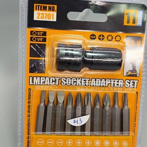 Kit de 11 Piezas Adaptador de Punta de Atornillador de Impacto - imagen 4