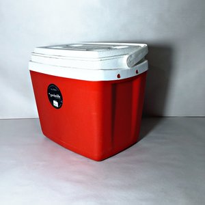 Conservadora Térmica Plástica Garden Life Roja y Blanca 34 Litros - imagen 1