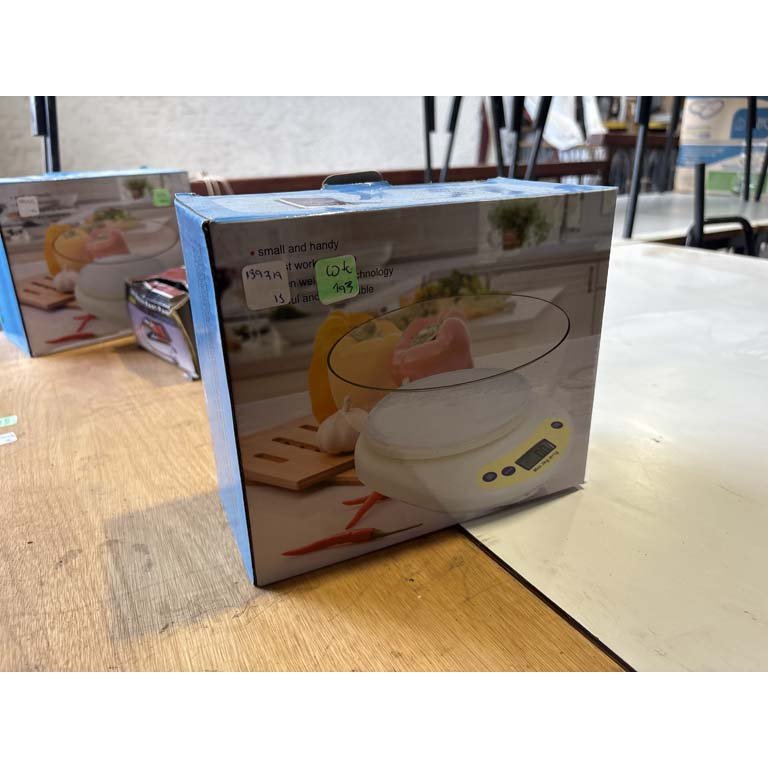 Lote siguiente: Balanza de cocina digital nueva