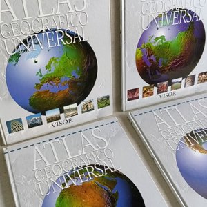 Atlas Geográfico Universal Visor - Colección de 4 Tomos - imagen 3