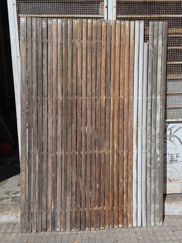 Cortina Enrollable de Madera Pinotéa - imagen 1