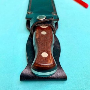 Cuchillo Daga de Bota "Combat Knife" Vintage Réplica clásica de época inspirada en el icónico diseño Western W77. - imagen 7