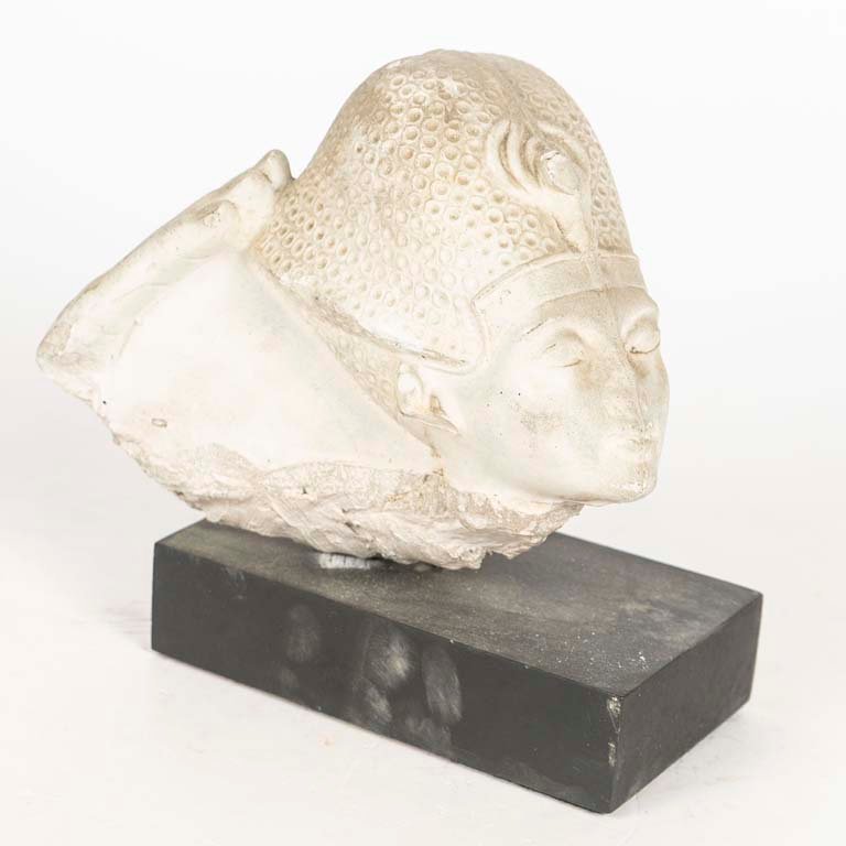 Escultura Egipcia Réplica Cabeza Tutankamón