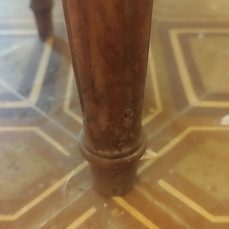 Gran juego de comedor antiguo francés en estilo Luis XVI - imagen 6