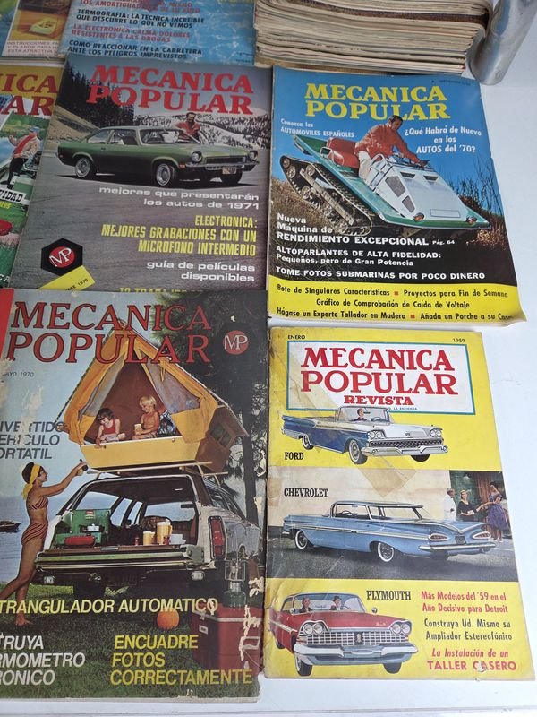 Gran lote de revistas Mecánica Popular década de los 60 y 70 - imagen 4