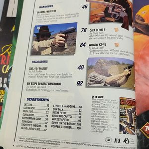Lote de 4 Revistas Especializadas: Armas, Handguns y Guns & Ammo - imagen 8