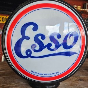 Lote siguiente: Cartel Luminoso Doble Faz Esso Vintage