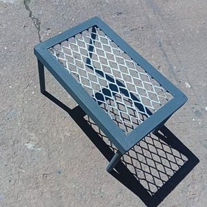 Parrilla Metálica con Metal Desplegado - 34x21x17 cm - imagen 3