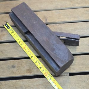 Cepillo de carpintería antiguo de madera - imagen 6
