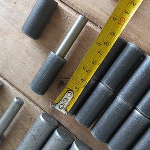18 Visagras de Barril Metálicas (8, 9 y 10 cm) - imagen 8