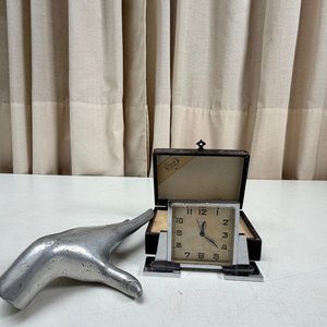 Reloj de Mesa Art Deco Suizo Frecquero & Cía Montevideo - imagen 2