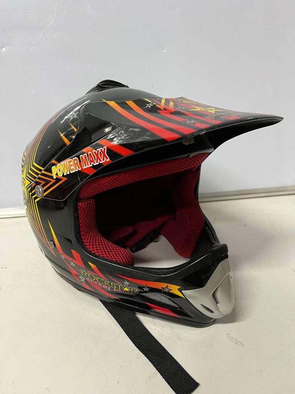 Casco Infantil "RockStar" para Moto y Bicicleta