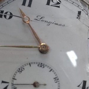 Reloj de Bolsillo Longines de Plata Antigua - imagen 3