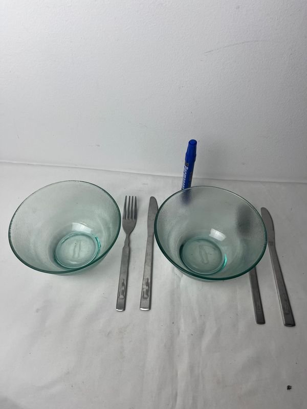 Cuencos y Utensilios de Vidrio y Metal - imagen 4
