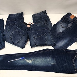Lote de 8 Pantalones Jean Elasticizados para Dama - imagen 2
