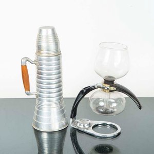 Lote anterior: Cafetera de Vidrio Cona con Termo Metálico Vintage