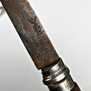 Cabo de Cuchillo Decorado y Navaja Opinel Francesa - imagen 5