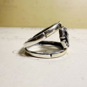 Anillo Doble C con Circonias Blancas - Diseño Moderno - imagen 2