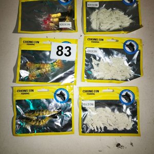 Lote de 6 Paquetes de Señuelos de Pesca Chong Tin - imagen 3