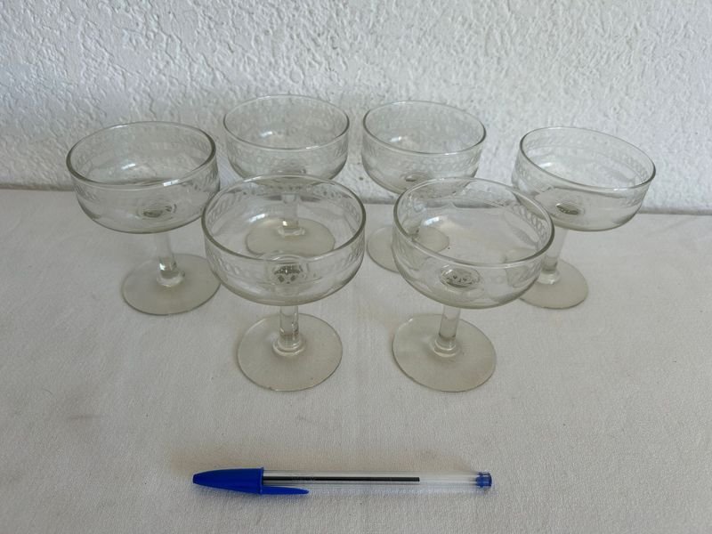 Juego de copas de cristal - imagen 4