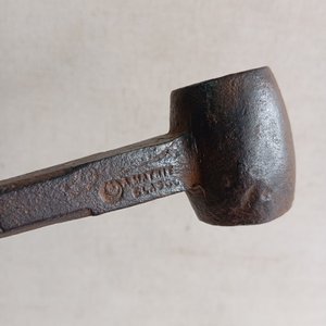 Barreno Antiguo de 67 cm con Sello "Anvil Brand" - imagen 4