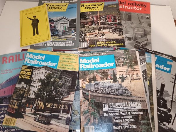 Gran lote de revistas sobre ferromodelismo en inglés - imagen 3