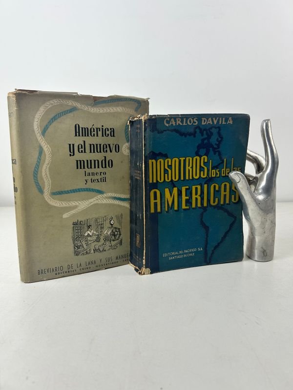 Lote siguiente: Libros antiguos sobre industria de la lana y política social