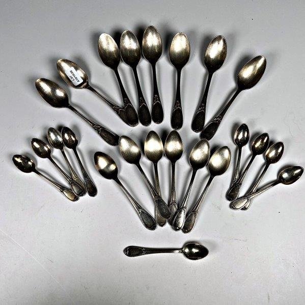 Lote de 23 Cucharitas de Metal Eberle para Té y Café