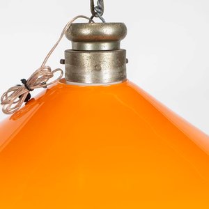 Colgante Italiano Cónico de Murano Naranja - Diámetro 50 cm - imagen 2