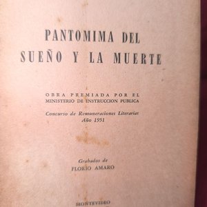Pantomima del Sueño y la Muerte (1953) - 1ra Edición - Fernández Pelaggio - imagen 3