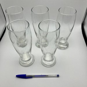 Conjunto de 5 Vasos de Vidrio para Cerveza Estilo Pilsner - imagen 3